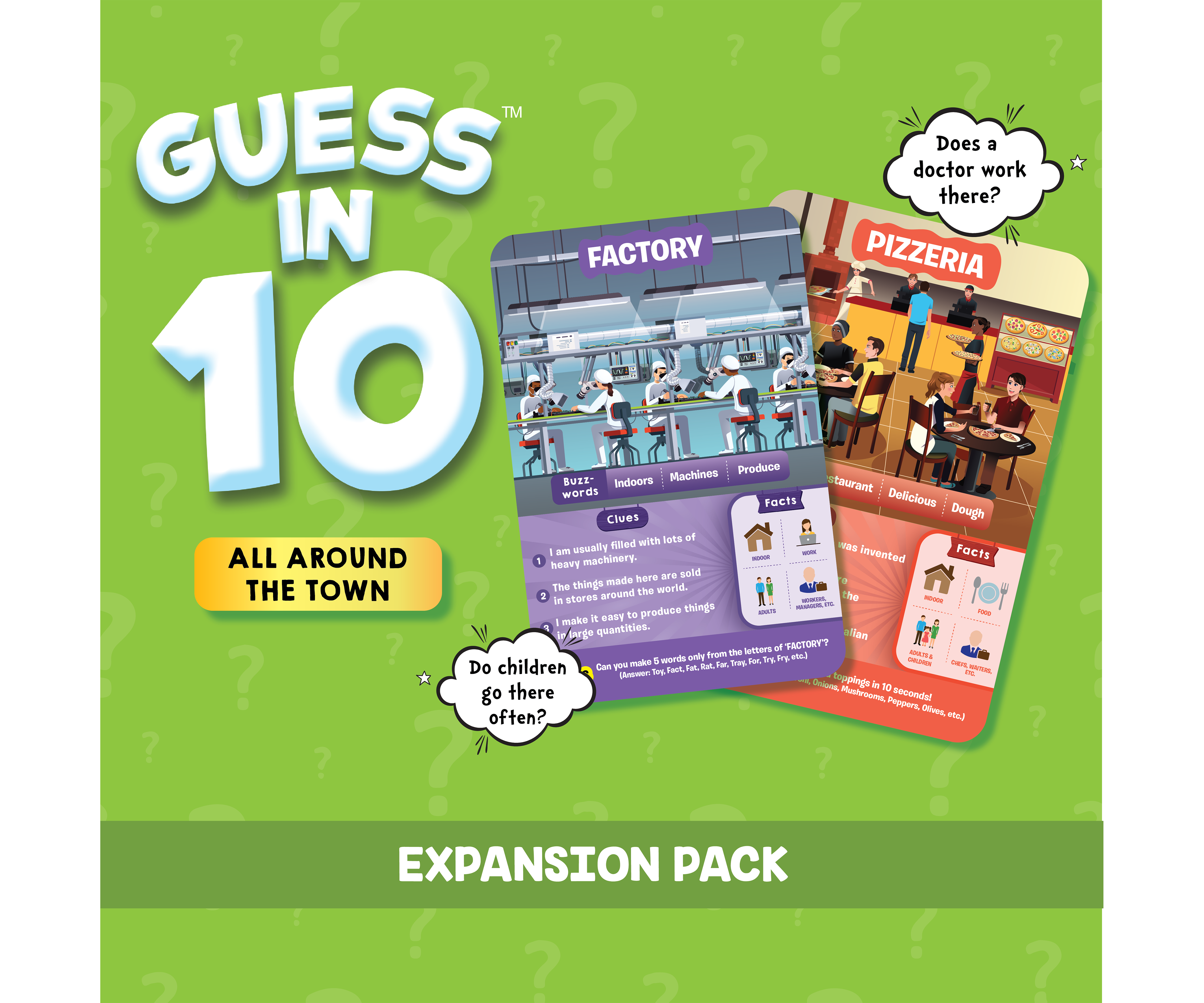 Guess in 10 All Around the Town - Downloadable Expansion Pack